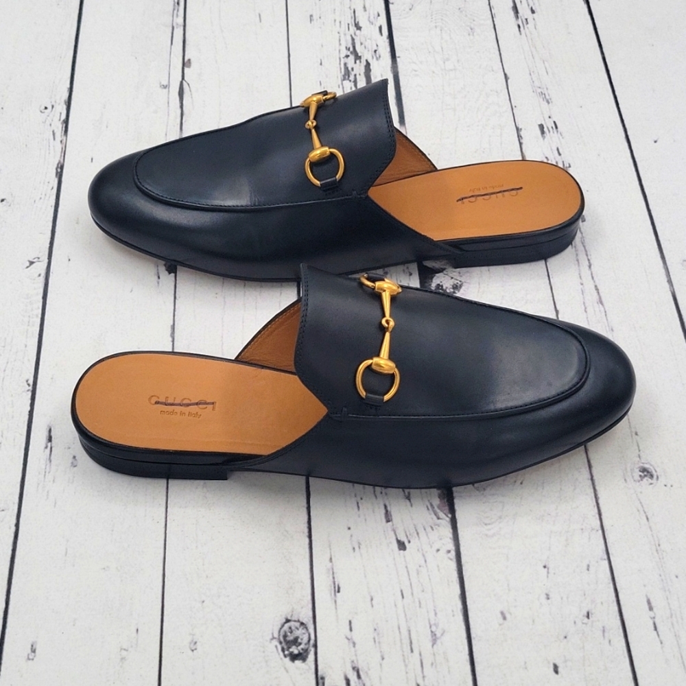 Gucci Princetown Leather Slipper - Picture 3 of 14